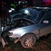 В Крыму водитель уснул за рулем и въехал в столб