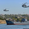 Морская авиация ЧФ «бьется» с военными Новороссийска