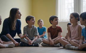 С детьми из Белгорода в «Артеке» проводят психологические тренинги