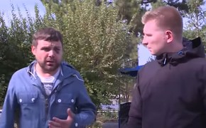 Мотоциклист напал на журналиста в самом центре Симферополя