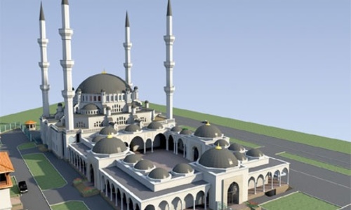 Соборную мечеть в Симферополе начнут возводить в октябре