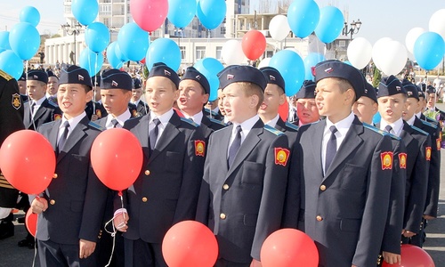Президентское училище в Севастополе открывали без президента