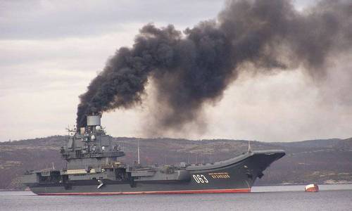 Пожар на авианосце, в котором погиб крымчанин, обошелся в 95 млрд