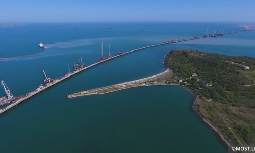 Проект закона об охране моста в Крым внесли в Госдуму