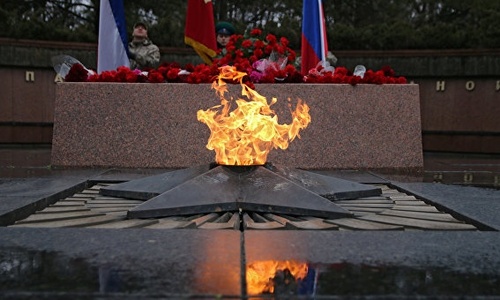 Перед Днем Победы в Симферополе потух вечный огонь