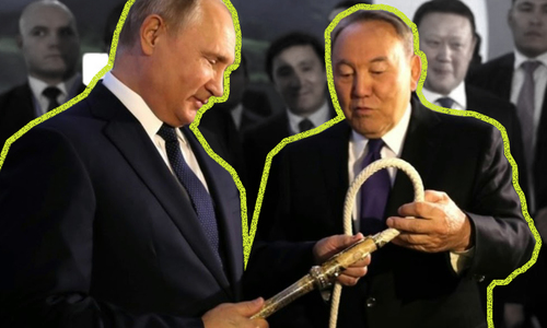 В Казахстане Путину хотели показать Россию без Крымского моста