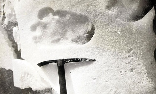 Крымчане увидели следы снежного человека