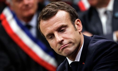 Зеленский послал президента Франции с Крымом в известном направлении