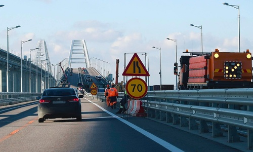 Крымский мост снова в режиме «OPEN»