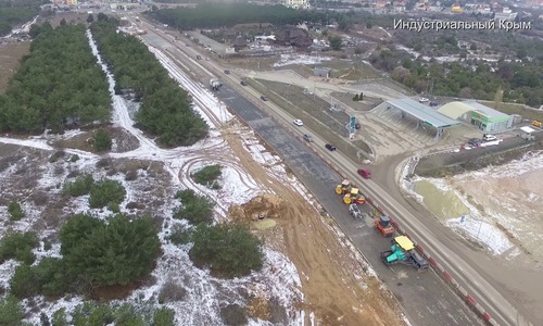 Ремонт Камышового шоссе Севастополя не закончат в срок