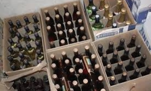 В Крыму у бизнесмена забрали две тысячи бутылок