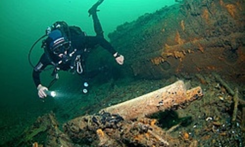 В Феодосии покажут вещи с затонувшего миноносца