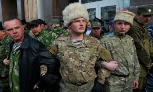 Крымские ополченцы снова запели
