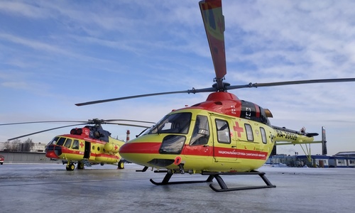 В больницах Крыма появятся вертолетные площадки