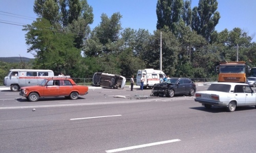 В аварии возле Симферополя никто не погиб