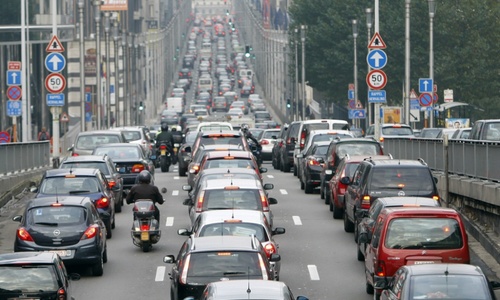 Массовые забастовки в Бельгии образовали пробки в 280 километров