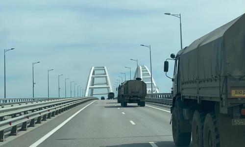 В Крыму наблюдается массовое перемещение военных