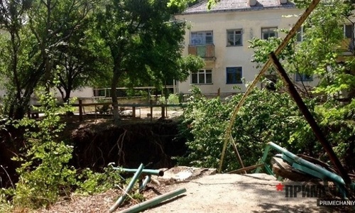 Крымское село оказалось под угрозой затопления