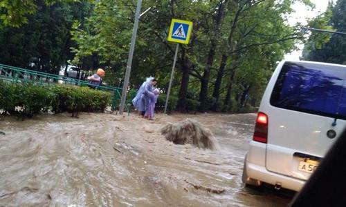 В Крыму ожидаются местами очень сильные дожди
