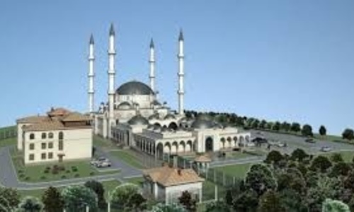 Соборная мечеть в Симферополе построена на 75%