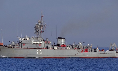 Корабли у берегов Крыма боролись с минами