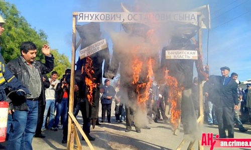 Бунт в Крыму. Фото после бунта на 47 в Свердловской области.