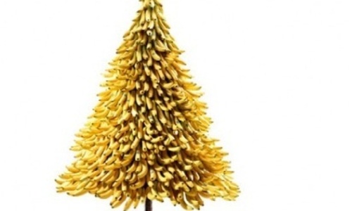Судак похвастает банановой елкой в Новый год