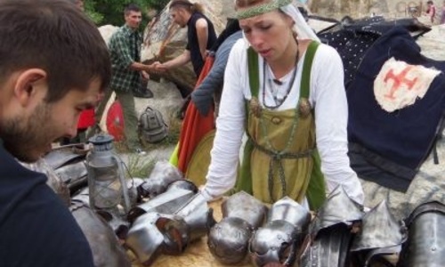 На вокзале Феодосии сразятся рыцари средневековья