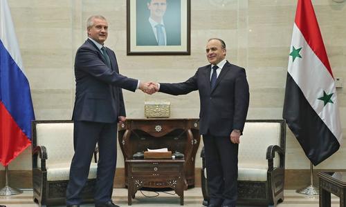 Аксенов отчитается перед Путиным о поездке в Сирию
