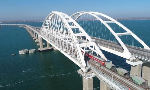 В Литве осудили строительство ж/д части Крымского моста