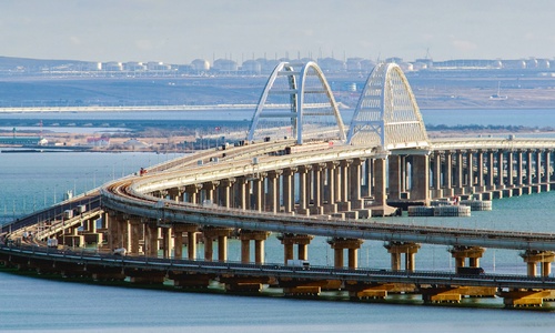 Крымский мост в желтую зону не попал