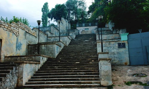 Митридатскую лестницу в Керчи держат немцы