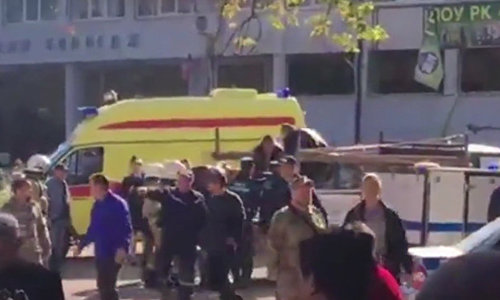 Свидетель трагедии в Керчи рассказала об увиденном