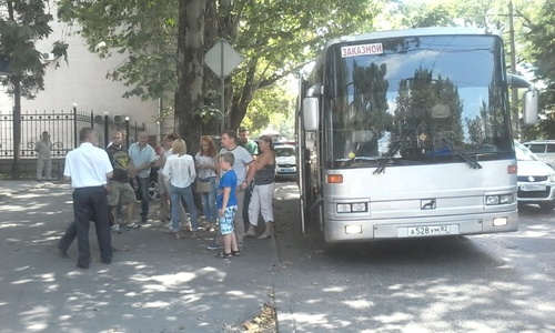 Автобус с журналистами не доехал до BefooZ