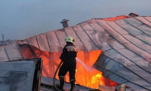 В Кореизе загорелась жилая пятиэтажка