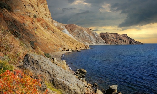 В Крыму прохладно и без дождя