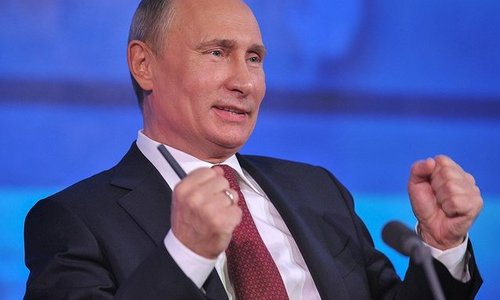 Путин запустил в Крыму два новых энергоблока