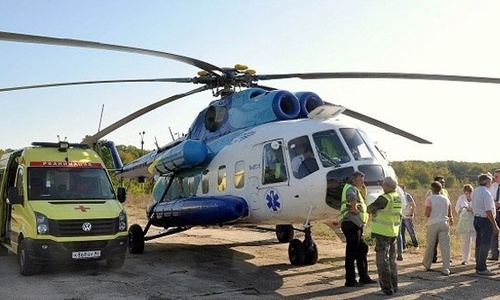 Вертолеты будут доставлять больных к врачам платно