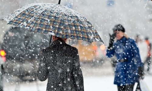 Сегодня в Крыму ожидаются сильные дожди со снегом