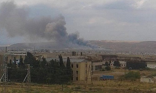 В Азербайджане на военном заводе прогремел мощный взрыв