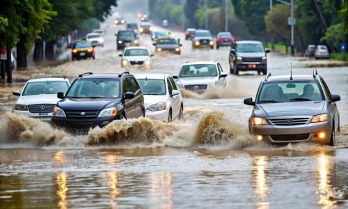 Соцсети Крыма залиты фото и видео вчерашнего стихийного бедствия на полуострове
