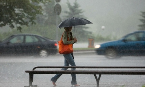 Сегодня в Крыму пасмурно и дождливо