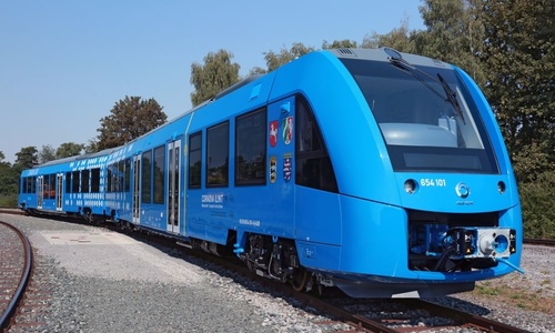 Первый поезд на водороде запустят в Германии