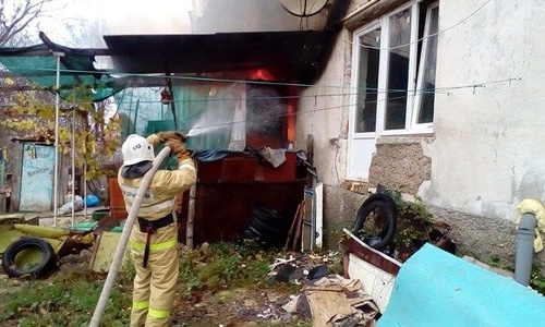 В крымском селе едва не взорвался жилой дом
