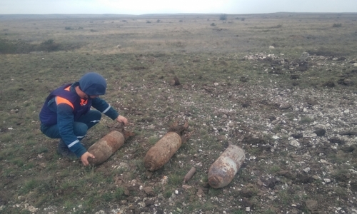 В Крыму взорвали четыре бомбы времен ВОВ