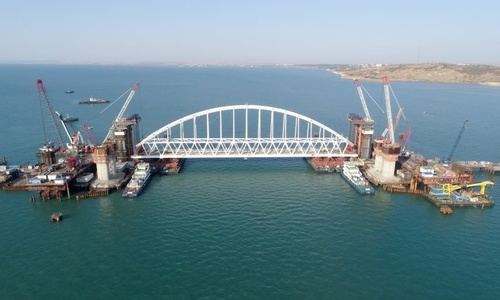 Киев подсчитал ущерб от строительства моста в Крым