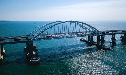 Украинский груз под Крымским мостом будут проталкивать казахи