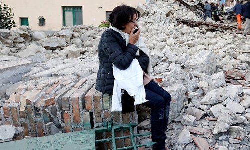 Информации о пострадавших при землетрясении в Италии россиянах нет