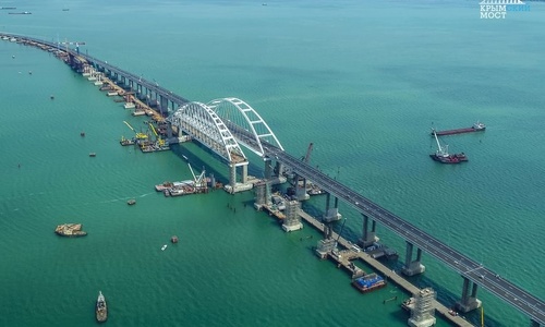 Стройка Крымского моста ограничивает судоходство, – Госдеп