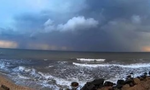 Сегодня в Крыму пасмурно и дождливо